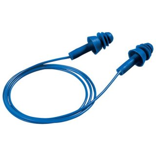 Gehörschutzstöpsel uvex whisper+ 2111239 blau SNR 27 dB Größe M