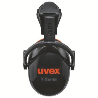 Kapselgehörschutz uvex Helm Gehörschutzkapsel K30H 2630230 schwarz, rot SNR 34 dB Größe L, M, S