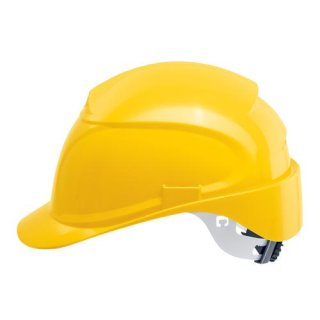 Schutzhelm uvex airwing B-WR 9762130 gelb mit Lüftungen