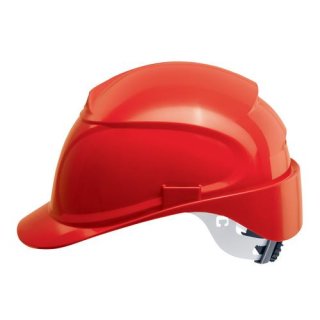 Schutzhelm uvex airwing B-WR 9762330 rot mit Lüftungen