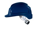 Schutzhelm uvex pheos E-WR 9770530 blau ohne Lüftungen