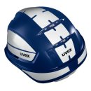Schutzhelm uvex pheos E-WR 9770536 blau ohne Lüftungen