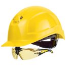 Schutzhelm uvex pheos IES 9772151 gelb mit Lüftungen