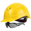 Schutzhelm uvex pheos IES 9772153 gelb mit Lüftungen