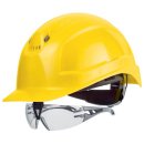 Schutzhelm uvex pheos IES 9772154 gelb mit Lüftungen