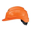Schutzhelm uvex pheos IES 9772240 orange mit Lüftungen