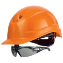 Schutzhelm uvex pheos IES 9772253 orange mit Lüftungen