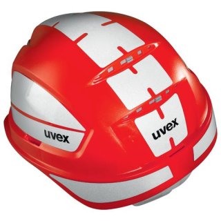 Schutzhelm uvex pheos B 9772326 rot mit Lüftungen