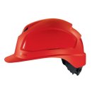 Schutzhelm uvex pheos IES 9772340 rot mit Lüftungen