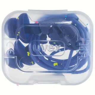 Gehörschutzstöpsel uvex xact-fit 2224032 blau SNR 26 dB Größe XL