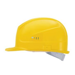 Schutzhelm uvex super boss 9750120 gelb mit Lüftungen