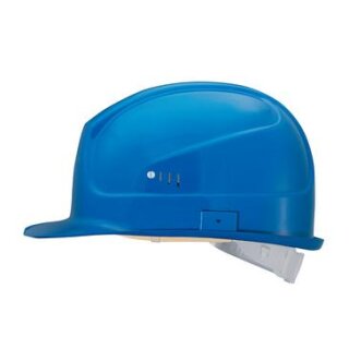 Schutzhelm uvex super boss 9750520 blau mit Lüftungen