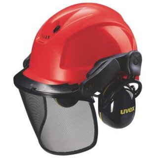 Schutzhelm uvex pheos 9774248 rot mit Lüftungen