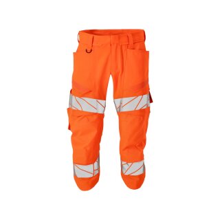 Dreiviertel-Hose mit Knietaschen
